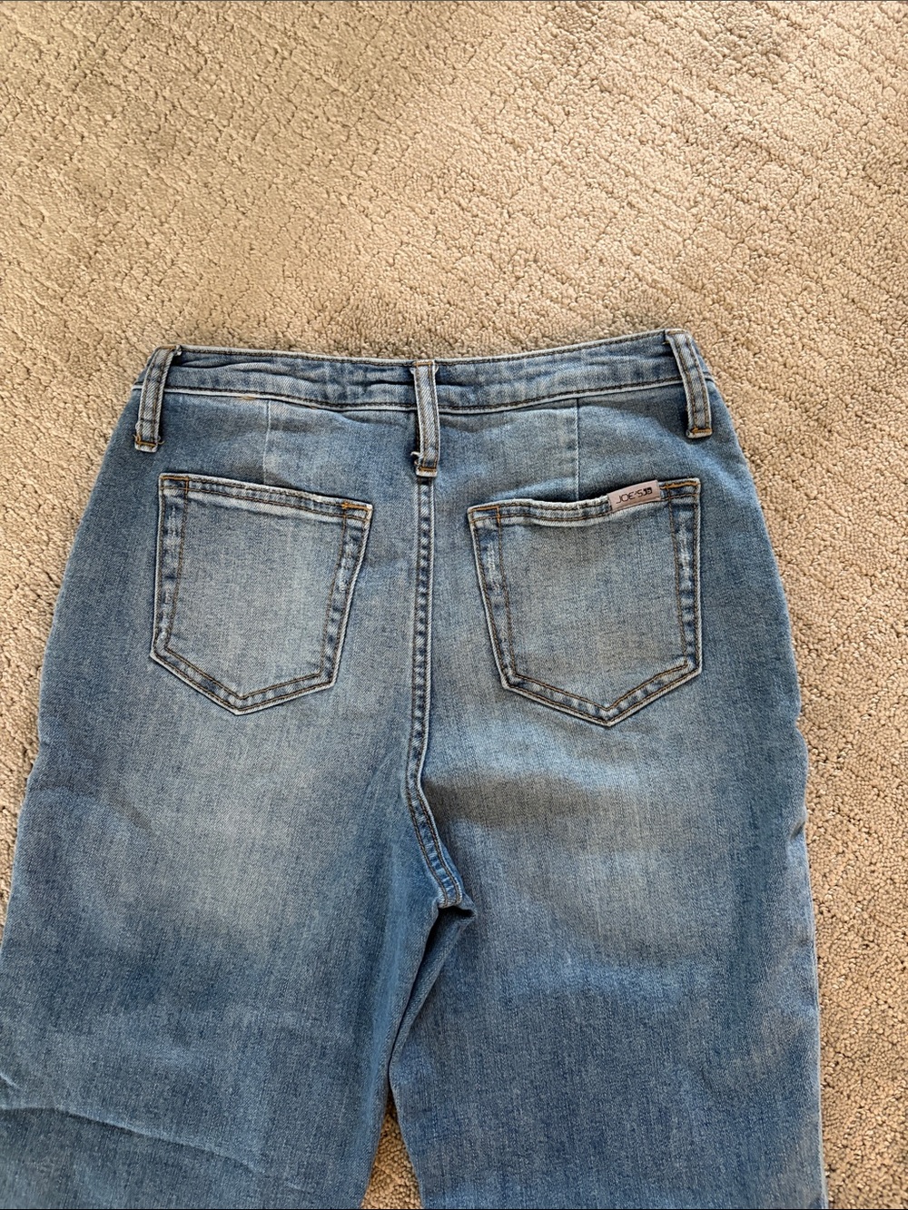 Joe's Jeans Women's Straight Leg Jeans - Light Blue Wash - Picture 6 of 6